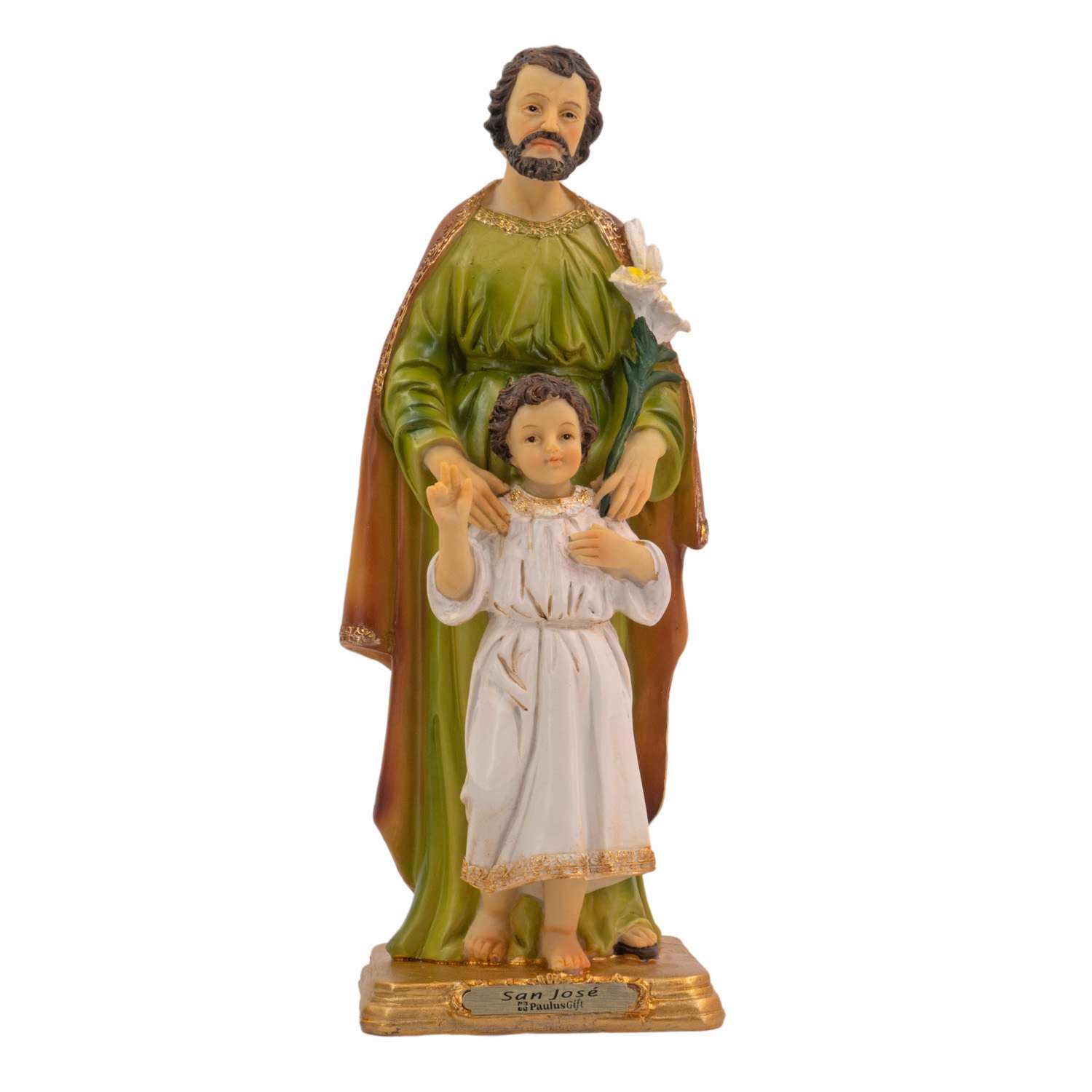 SAN JOSÉ CON EL NIÑO JESÚS 12" - 30CM