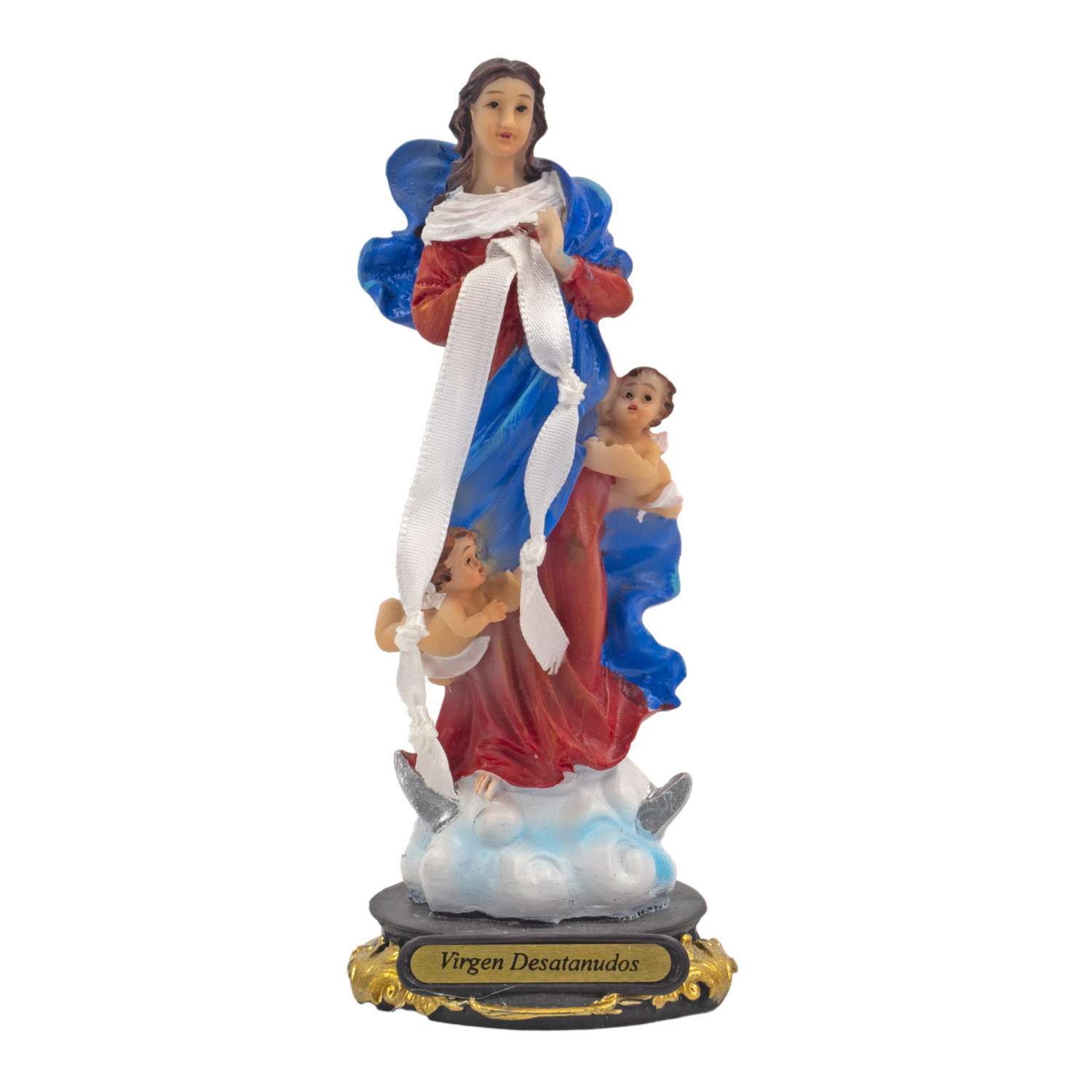 VIRGEN DESATANUDOS 5" - 14 CM