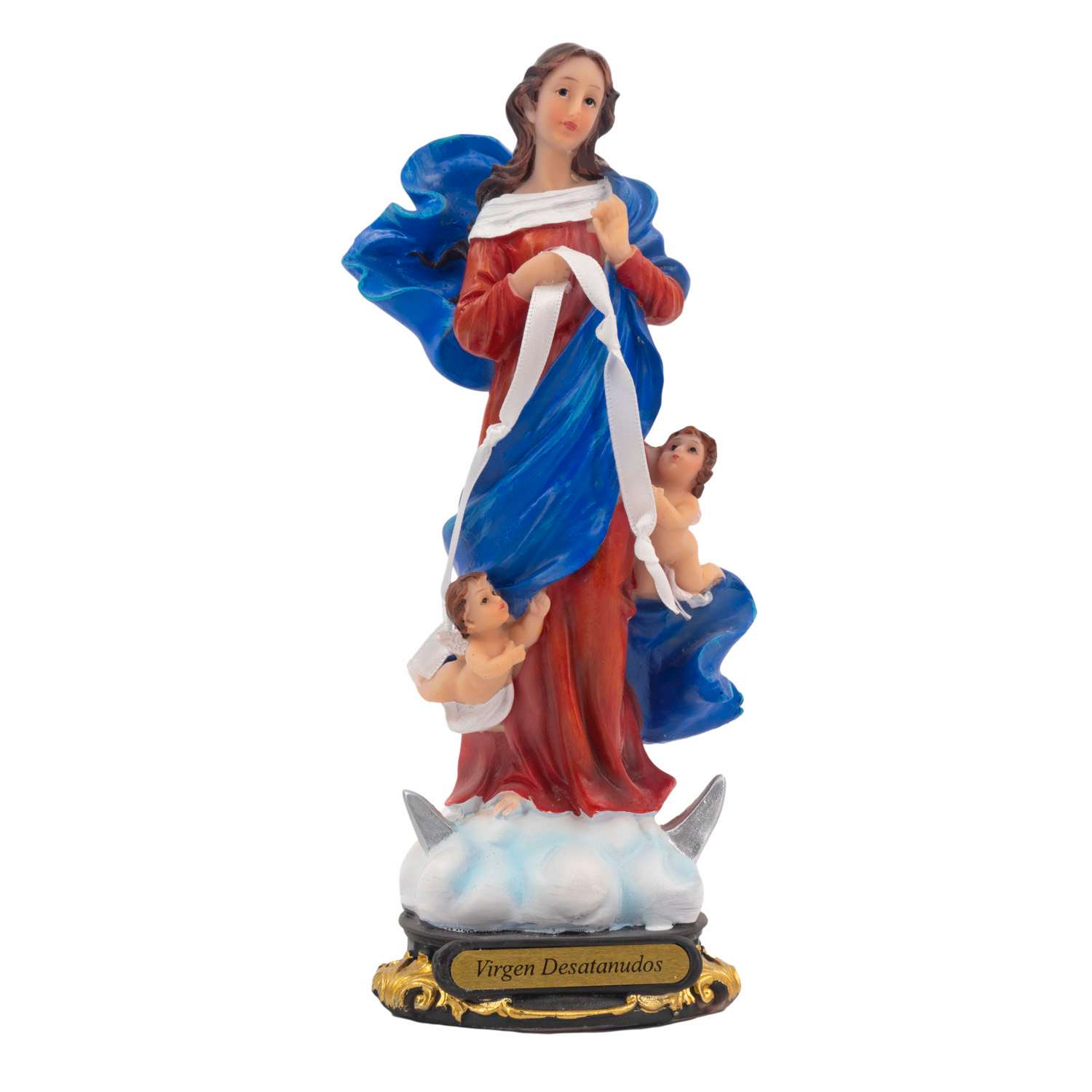 VIRGEN DESATANUDOS 8" - 22 CM