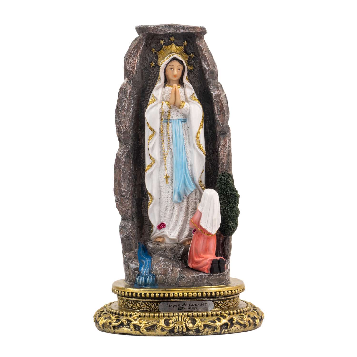 VIRGEN DE LOURDES 9" - 23 CM