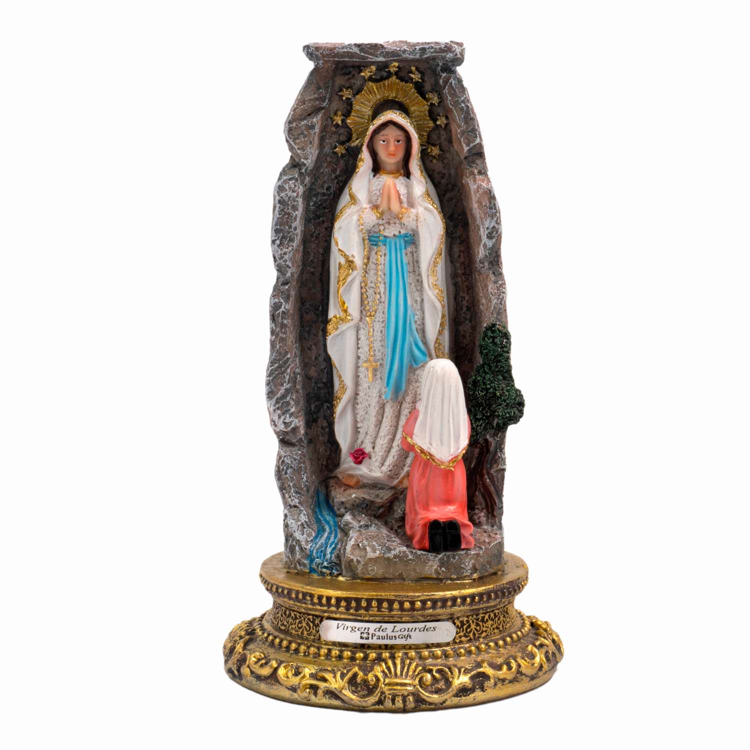 VIRGEN DE LOURDES 6.5" - 15.5 CM
