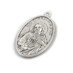 MEDALLA SAGRADOS CORAZONES 44MM
